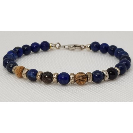 BRACCIALE UNISEX IN LAPIS — PAUSINA CODICE: BR 346